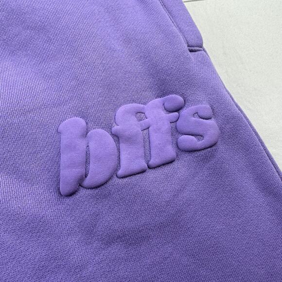 Barstool Sports Pants Womens Medium Purple BFFS Jogger Drawstring Lounge Casual - Picture 5 of 10